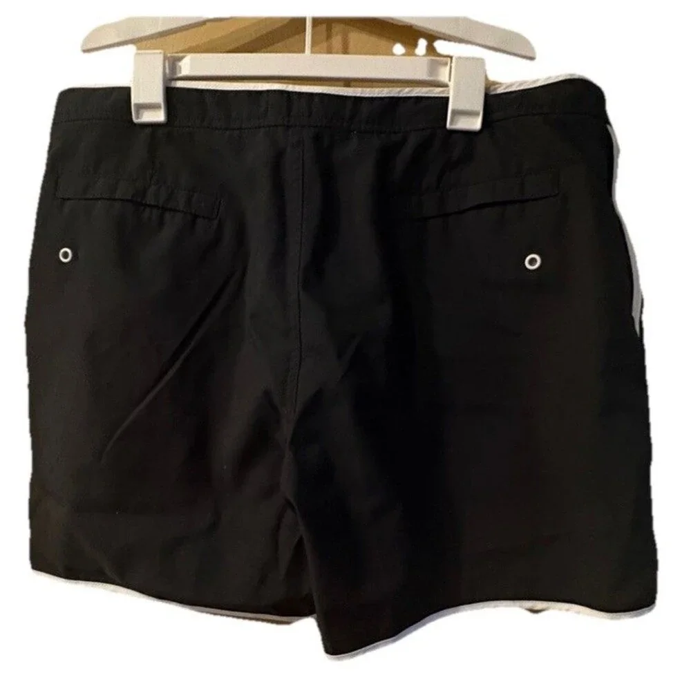 Classic Original Penguin Swim Trunks Board Shorts Men’s 38 True Black